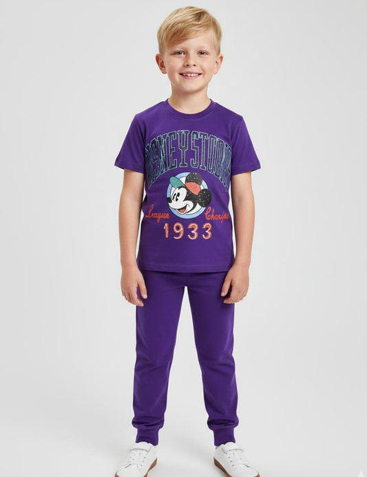 PREMIUM QUALITY ULTRA SOFT HALF SLEEVE MALAI COTTON SUIT-PURPLE