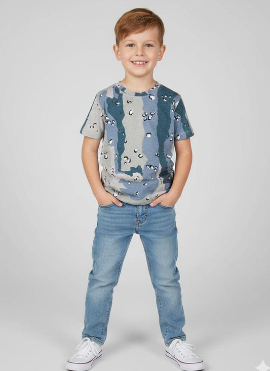 HALF SLEEVE PRINTED DESIGN COTTON JERSEY T SHIRT FOR SUMMERS