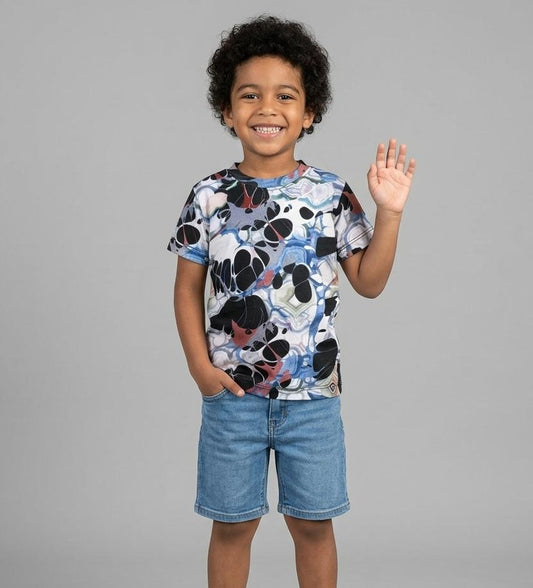 BOYS HALF SLEEVE COTTON JERSEY T SHIRT FOR SUMMERS