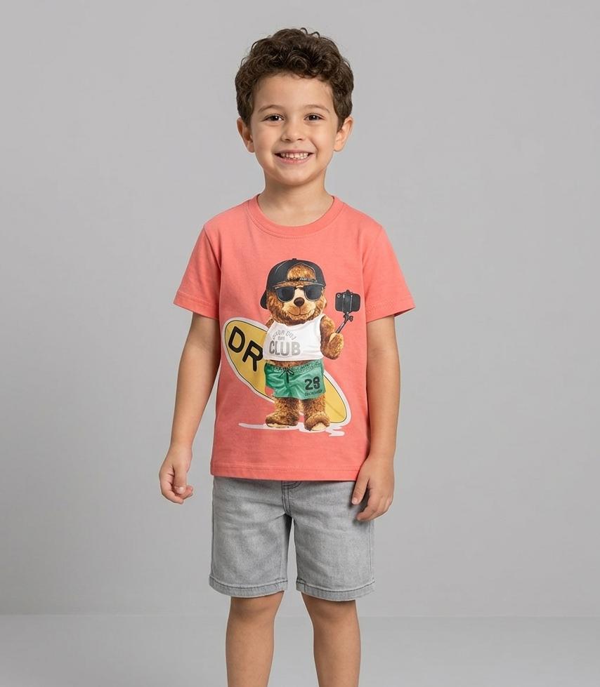 BOYS HALF SLEEVE COTTON JERSEY T SHIRT FOR SUMMERS