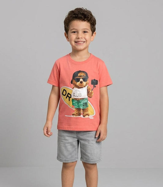 BOYS HALF SLEEVE COTTON JERSEY T SHIRT FOR SUMMERS