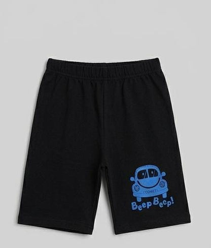 BOYS COMFORTABLE SHORTS & SHIRT SET FOR SUMMERS MADE IN COTTON