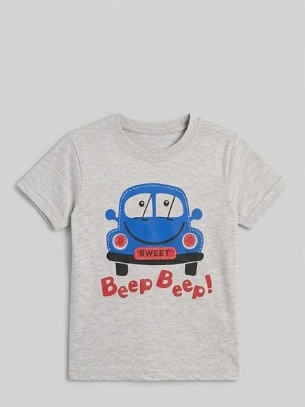 BOYS COMFORTABLE SHORTS & SHIRT SET FOR SUMMERS MADE IN COTTON