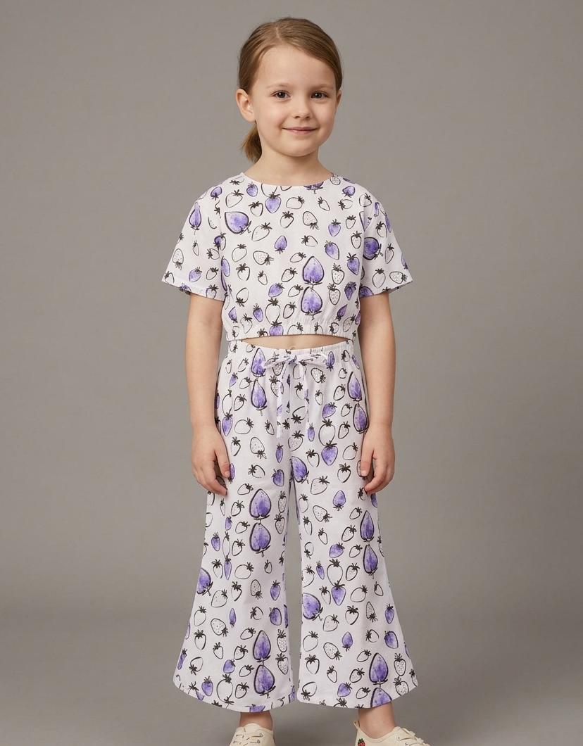 GIRL'S SCATE FISH SUIT! GIRLS TRENDY AND COMFORTABLE OUTFIT IN BEAUTIFUL PRINTS MADE IN PURE COTTON