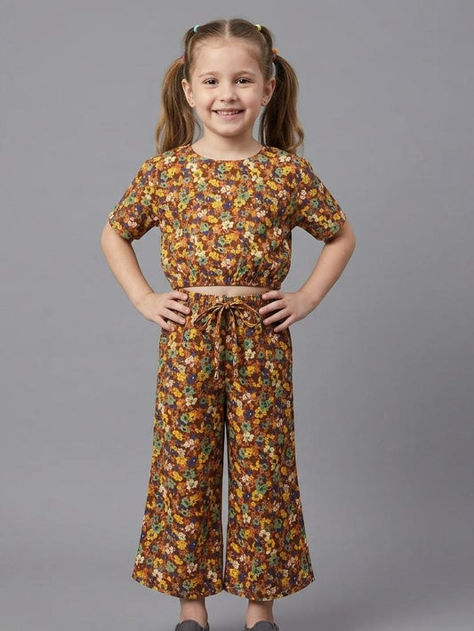 GIRL'S SCATE FISH SUIT! GIRLS TRENDY AND COMFORTABLE OUTFIT IN BEAUTIFUL PRINTS MADE IN PURE COTTON